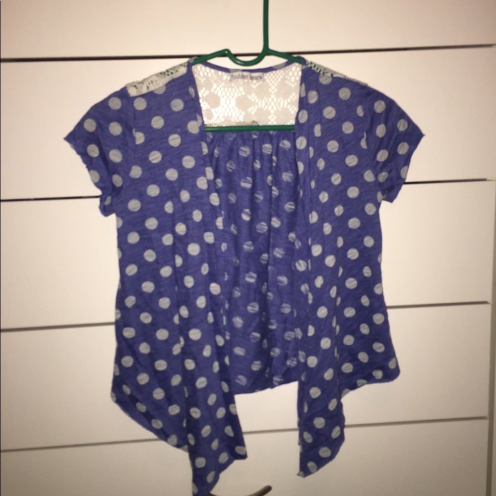 short sleeve cardigan